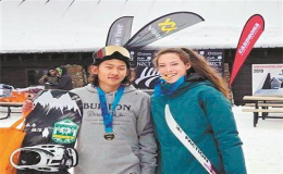 少年闖入“無人之境”：自由式滑雪運動員谷愛凌和單板滑雪運動員