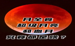 月全食或“超級血月”現(xiàn)象蔚為奇觀