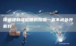 鍾麗緹和張倫碩的婚姻一直不被外界看好