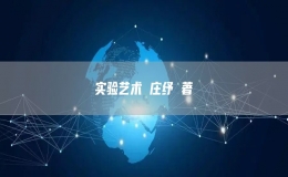 實(shí)驗(yàn)藝術(shù) 莊紓 著