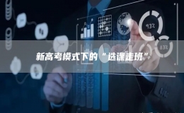 新高考模式下的“選課走班”