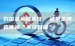 劉國梁獲得連任  被帶走調(diào)查傳聞“不攻自破”