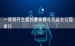 一場(chǎng)別開生面的集體婚禮在叢臺(tái)公園舉行