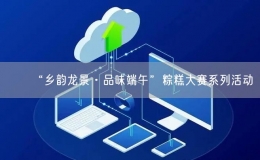 “鄉(xiāng)韻龍景·品味端午”粽糕大賽系列活動