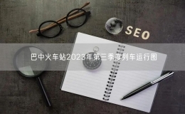 巴中火車站2023年第三季度列車運(yùn)行圖