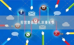 軍營集體婚禮浪漫來襲
