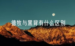德牧與黑背有什么區(qū)別（比較德牧和黑背的特點(diǎn)）