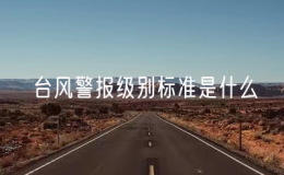 臺風警報級別標準是什么（臺風預警級別的詳細解讀）
