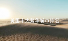 美國(guó)十大繁華城市排名：美國(guó)最發(fā)達(dá)的10個(gè)城市
