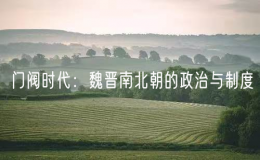 門(mén)閥時(shí)代：魏晉南北朝的政治與制度