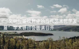 “文明互鑒視野中的當(dāng)代藝術(shù)哲學(xué)發(fā)展”學(xué)術(shù)研討會(huì)圓滿召開(kāi)