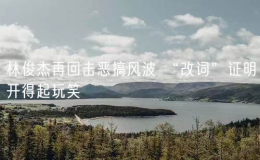 林俊杰再回?fù)魫焊泔L(fēng)波 “改詞”證明開(kāi)得起玩笑