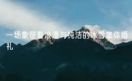 一場(chǎng)象征著浪漫與純潔的冰雪集體婚禮