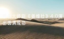 原創(chuàng)大師劇《姜維壯》4.0演出圓滿成功