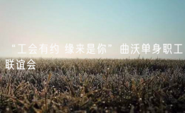 “工會有約 緣來是你”曲沃單身職工聯(lián)誼會