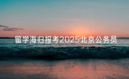 留學(xué)海歸報(bào)考2025北京公務(wù)員畢業(yè)院校必須軟科世界大學(xué)學(xué)術(shù)排名前100？