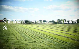 第一屆(2024)安徽省高校“百場(chǎng)千項(xiàng)”科技成果路演活動(dòng)啟動(dòng)