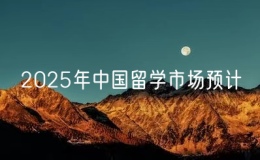 2025年中國留學(xué)市場預(yù)計