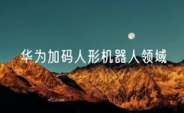 華為加碼人形機器人領(lǐng)域